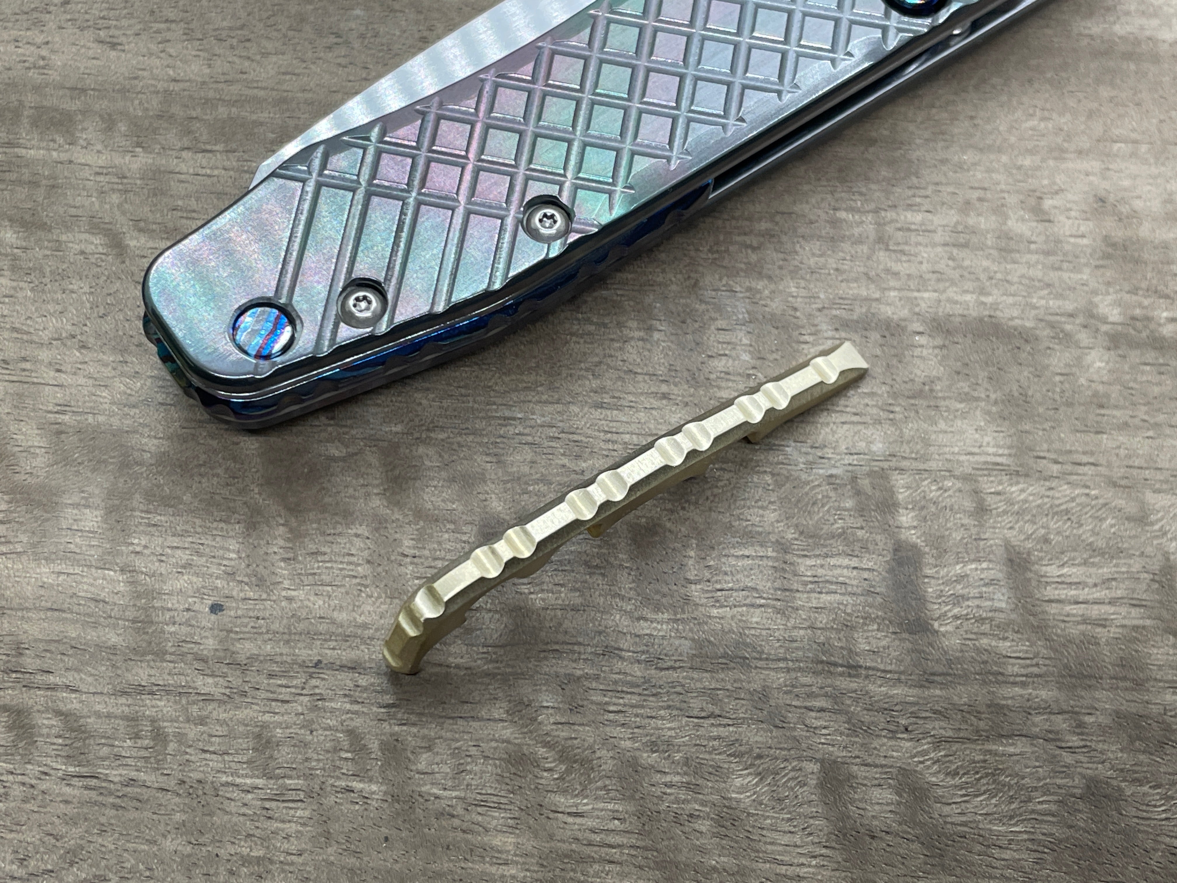 Spyderco Smock<br>Brass Backspacer